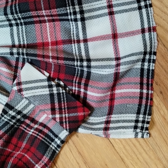 Market & Spruce women's plaid long sleeve button up shirt Sz M - Picture 3 of 14